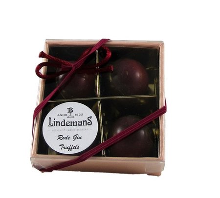 Lindemans Gin Truffel doosje 4st