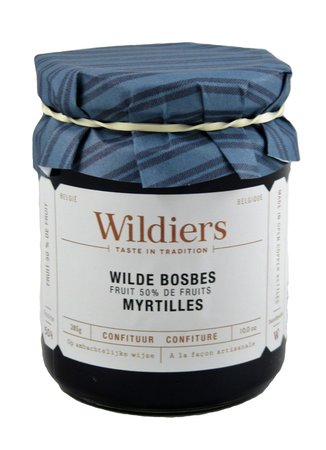 Wildiers - wilde bosbessen confituur 285g