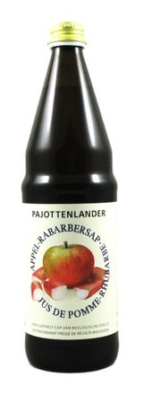 Pajot appel-rabarber bio 0,75L