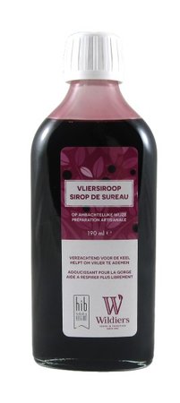 Wildiers - vlierbessensiroop 200ml