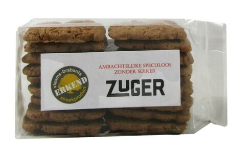 Zuger - Suikervrije speculoos 175gr