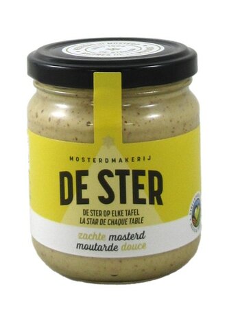 Mosterd De Ster zacht 210g